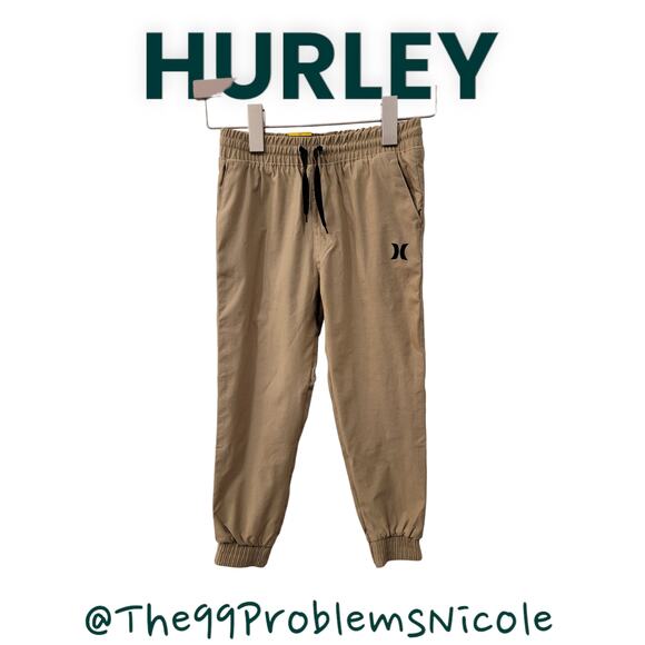 Hurley Boys Dri-Fit Woven Jogger Pants - Picture 1 of 8